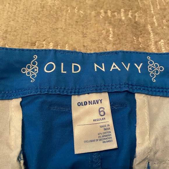 Green embroidered anchor sailor pants - Picture 3 of 4